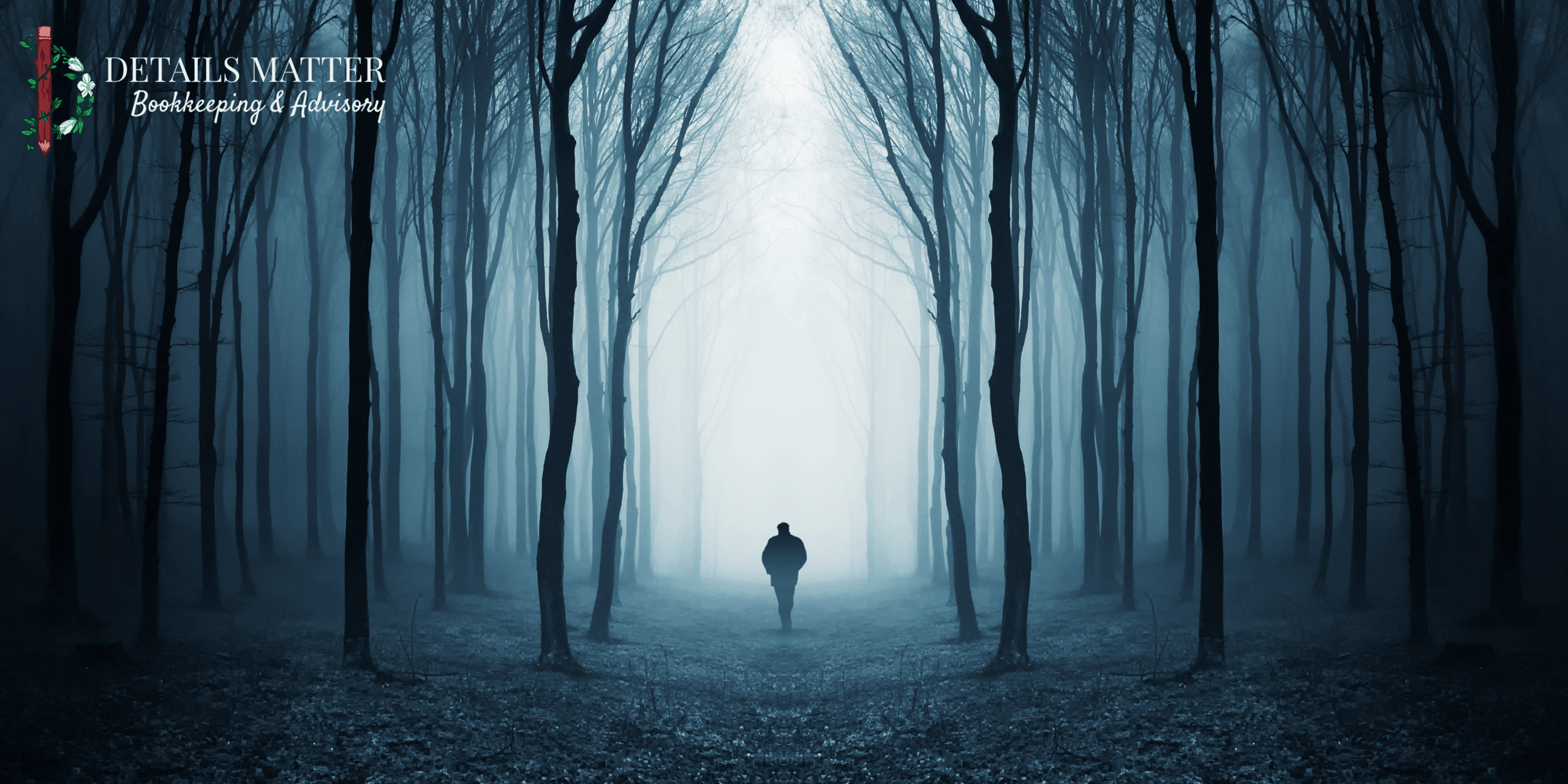 scary blog banner scary bookkeeping problems for small business